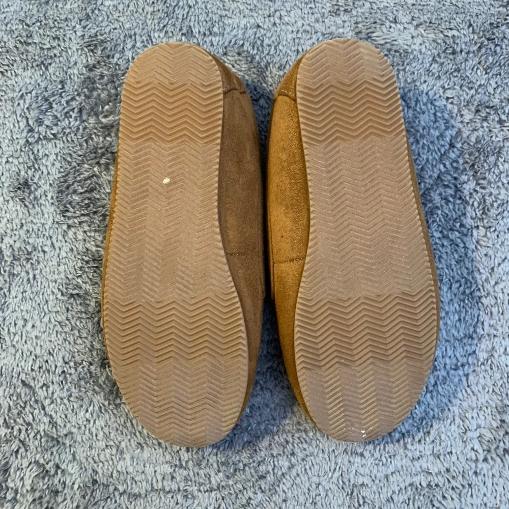 Polo Ralph Lauren‎ Tan Brown Slippers Size 4